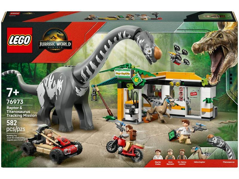 LEGO Jurassic World Missão de Rastreamento de - Brinquedos de